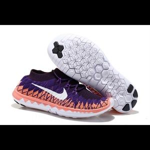 Nike Free 3.0 Flyknit Purple/Coral